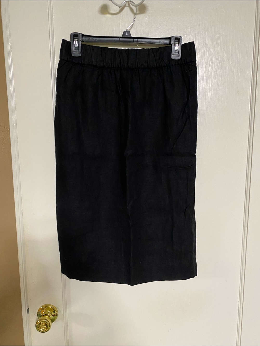 Women’s J.Crew Black Fully Lined Sleek Pencil Skirt, Size S